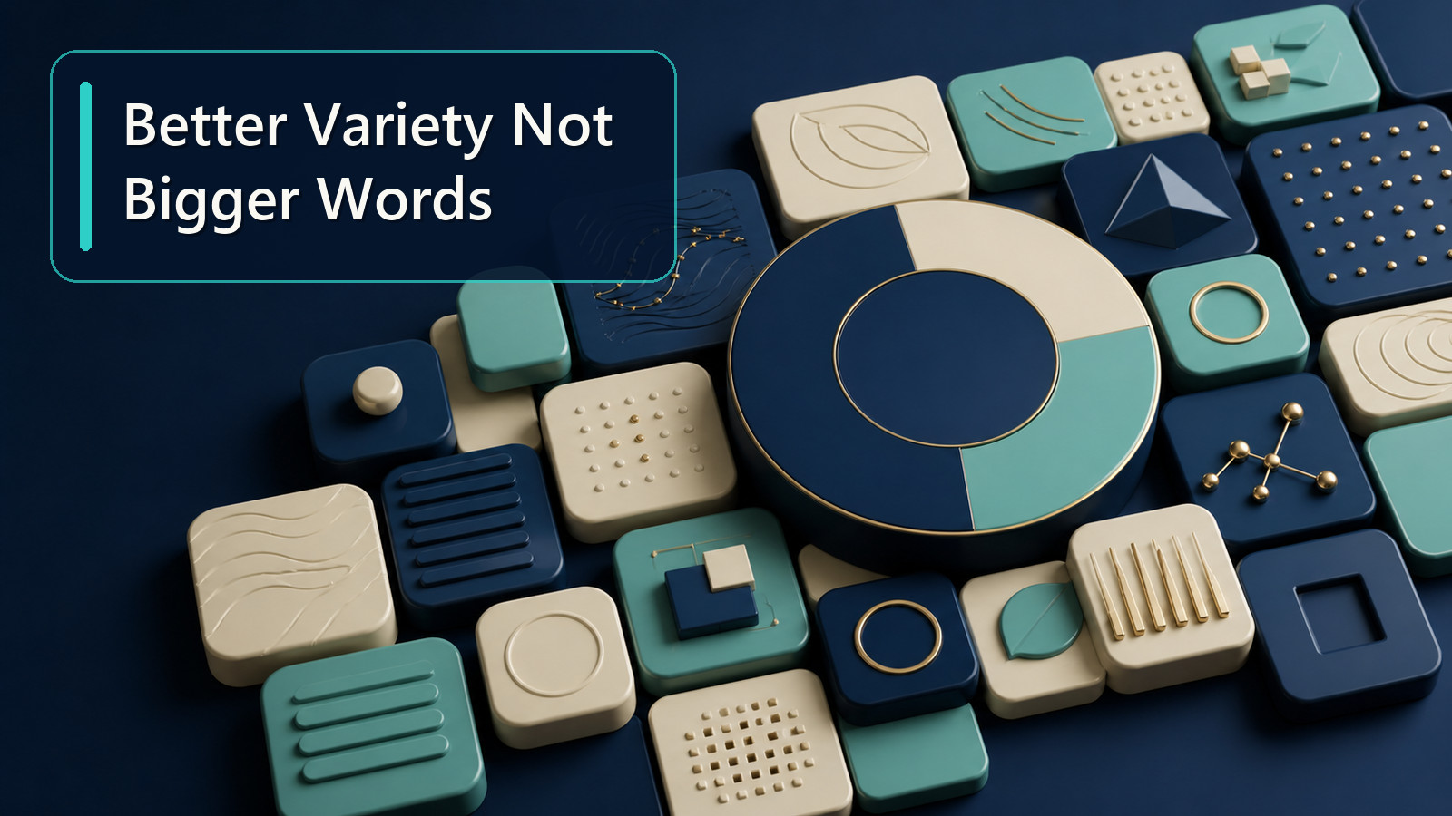 ScholarTool editorial graphic showing varied word choices while preserving clear technical terminology